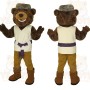 Brown Bear Mascot Costume