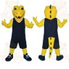 Yellow Dinosaur Mascot Costume