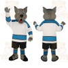 Gray Wolf Mascot Costume