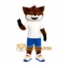 Brown Fox Mascot Costume Brown Fox Mascot Costume