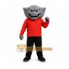 Gray Monster Mascot Costume Gray Monster Mascot Costume