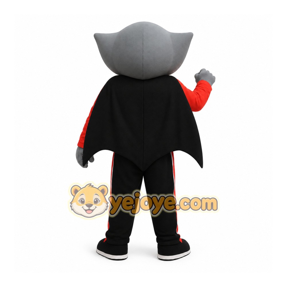 Gray Monster Mascot Costume Gray Monster Mascot Costume
