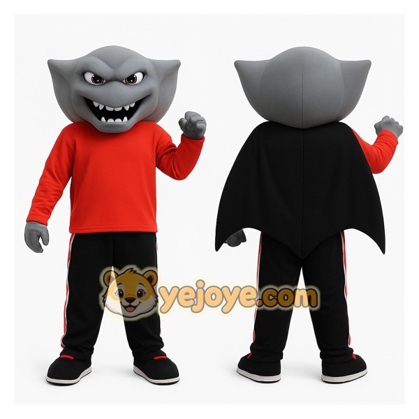 Gray Monster Mascot Costume