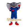 Blue Stingray Mascot Costume Blue Stingray Mascot Costume