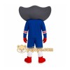 Blue Stingray Mascot Costume Blue Stingray Mascot Costume
