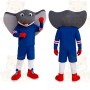 Blue Stingray Mascot Costume