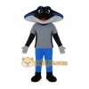 Blue Stingray Mascot Costume Blue Stingray Mascot Costume