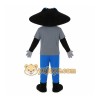 Blue Stingray Mascot Costume Blue Stingray Mascot Costume