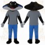 Blue Stingray Mascot Costume