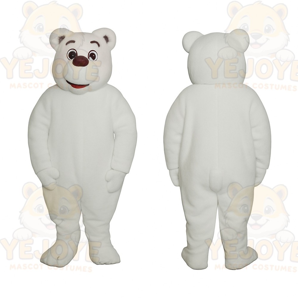 White Bear Mascot Costume