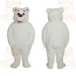 White Bear Mascot Costume