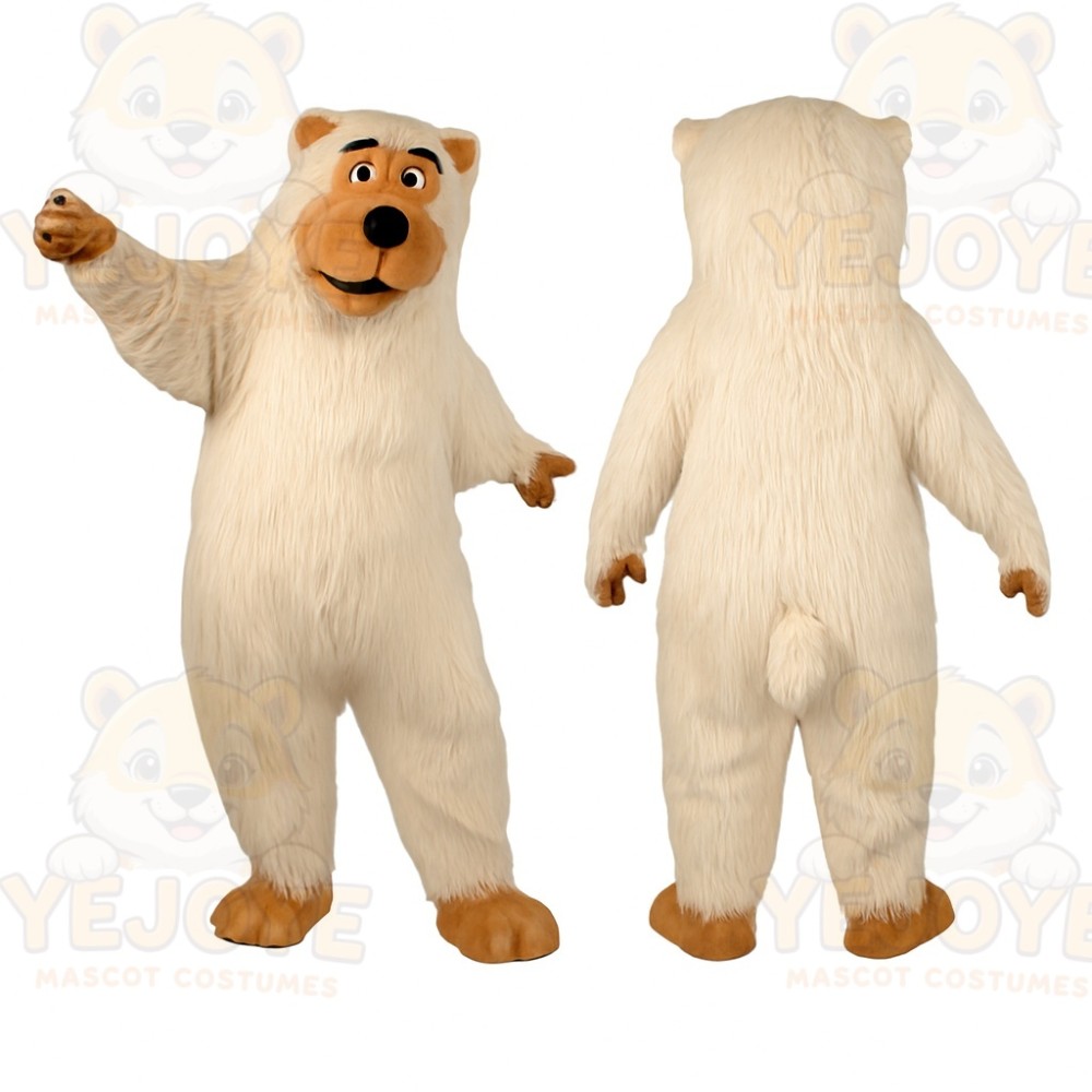 White Bear Mascot Costume