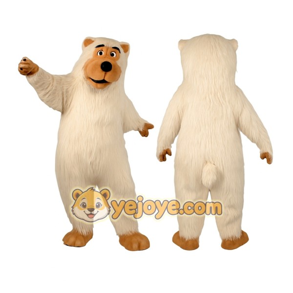 White Bear Mascot Costume