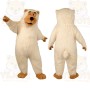 White Bear Mascot Costume
