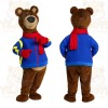 Brown Bear Mascot Costume