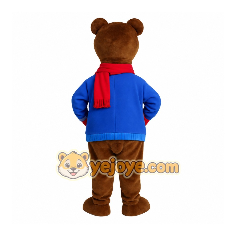 Brown Bear Mascot Costume Brown Bear Mascot Costume