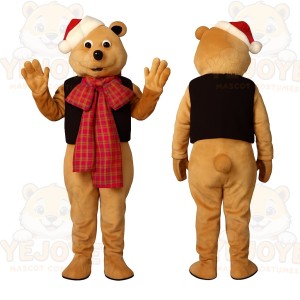 Brown Bear Mascot Costume