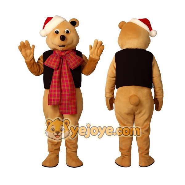 Brown Bear Mascot Costume