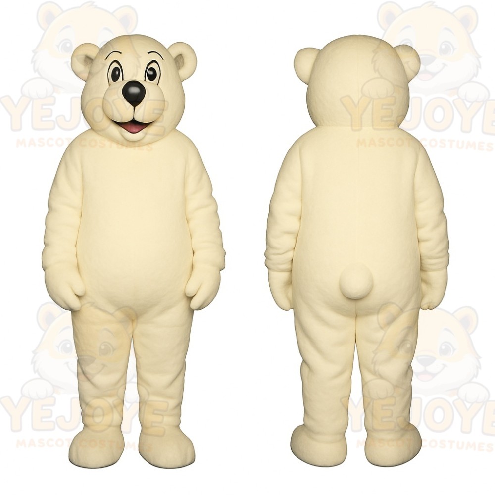 White Bear Mascot Costume