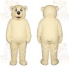 White Bear Mascot Costume
