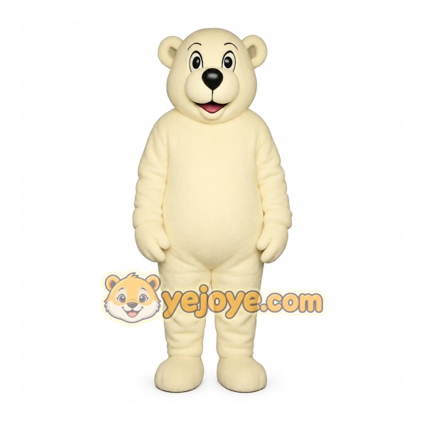White Bear Mascot Costume
