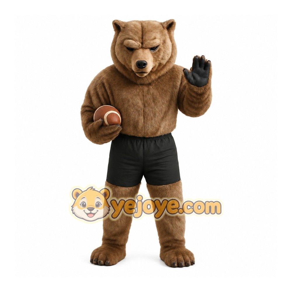 Brown Bear Mascot Costume Brown Bear Mascot Costume