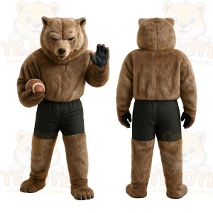Brown Bear Mascot Costume