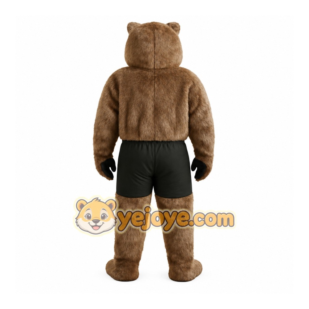 Brown Bear Mascot Costume Brown Bear Mascot Costume