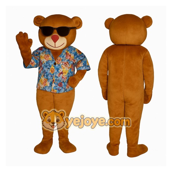 Brown Bear Mascot Costume