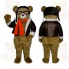 Brown Bear Mascot Costume