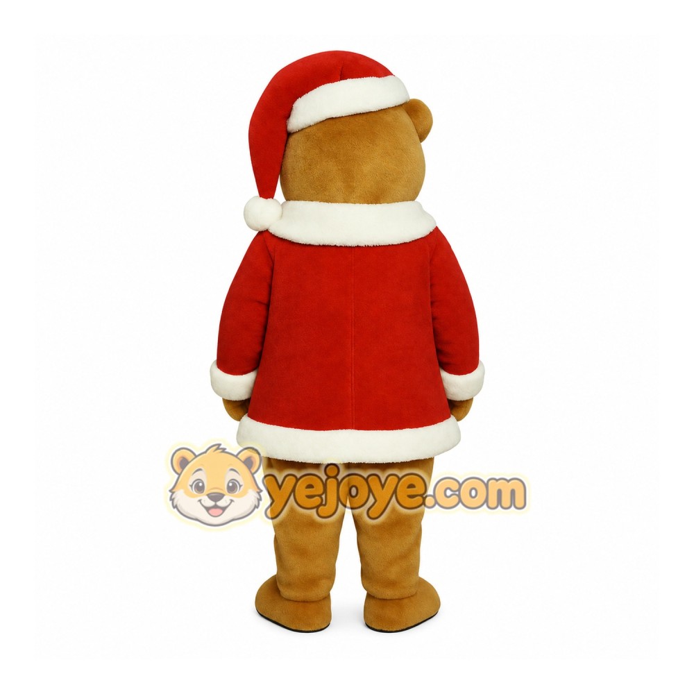 Red Bear Mascot Costume Red Bear Mascot Costume