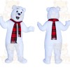 White Bear Mascot Costume