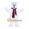 White Bear Mascot Costume White Bear Mascot Costume