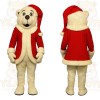 White Polar Bear Mascot Costume