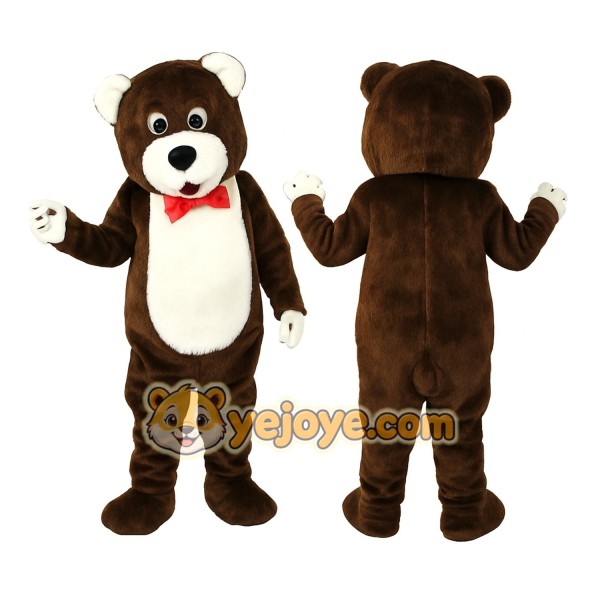 Brown Bear Mascot Costume
