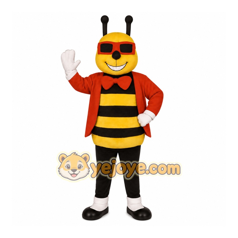 Yellow Bee Mascot Costume