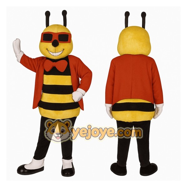Yellow Bee Mascot Costume