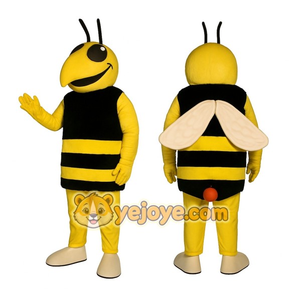 Yellow Bee Mascot Costume