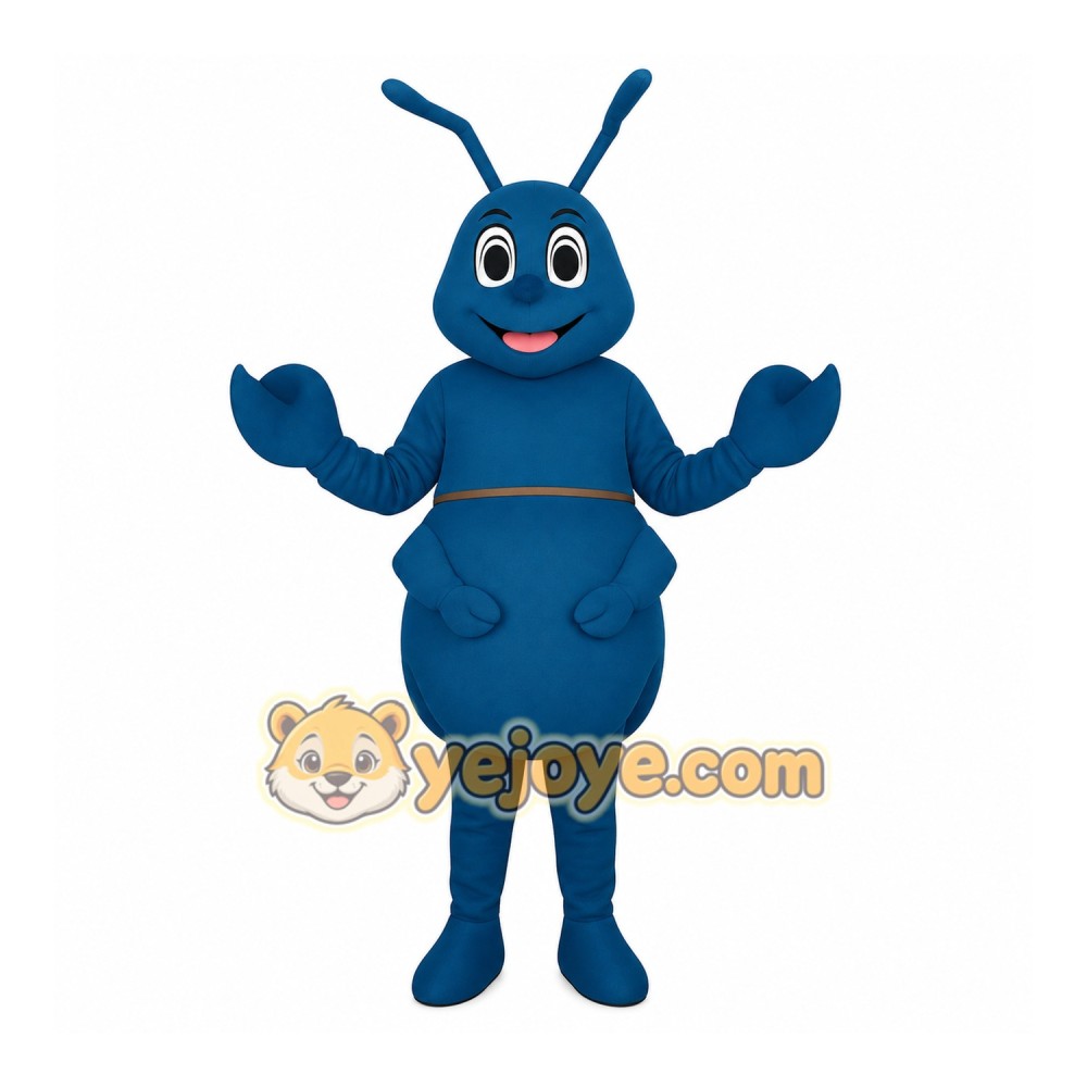 Blue Ant Mascot Costume Blue Ant Mascot Costume