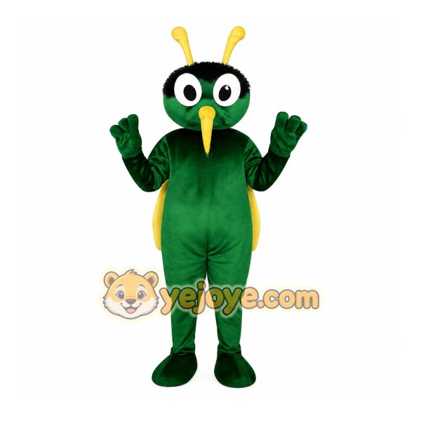 Green Insect Mascot Costume Green Insect Mascot Costume