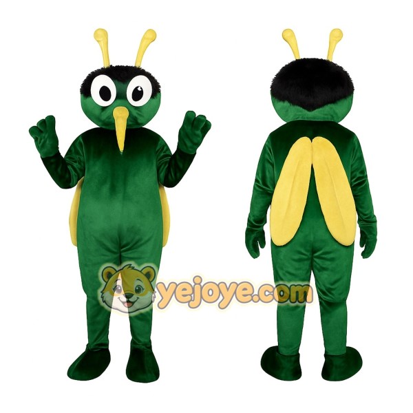 Green Insect Mascot Costume