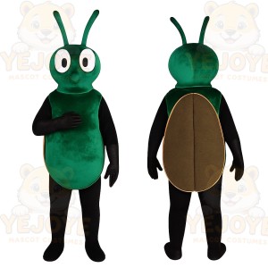 Green Bug Mascot Costume