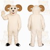 White Ram Mascot Costume