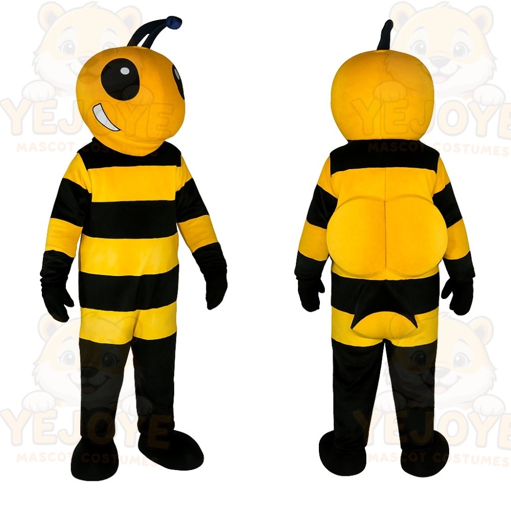 Yellow Bee Mascot Costume