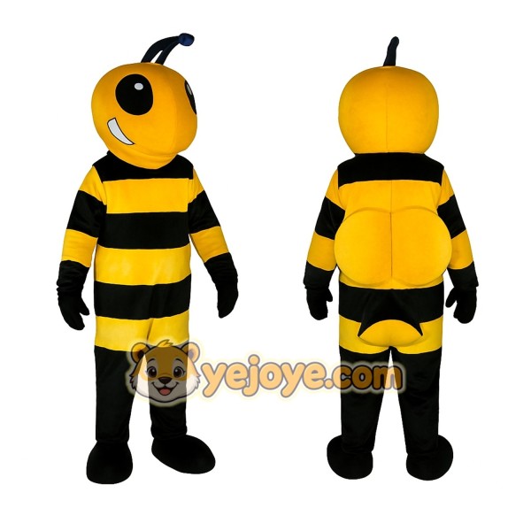 Yellow Bee Mascot Costume