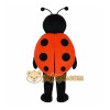 Black Ladybug Mascot Costume Black Ladybug Mascot Costume