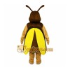Brown Bee Mascot Costume Brown Bee Mascot Costume