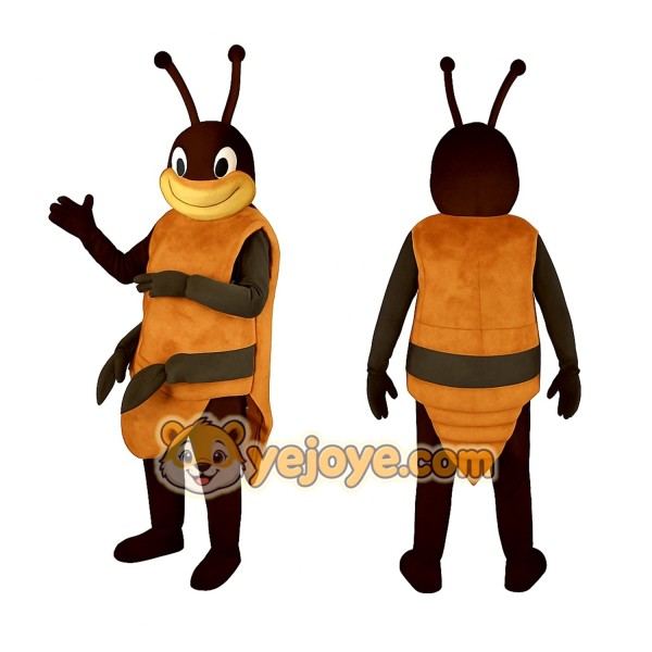 Brown Insect Mascot Costume