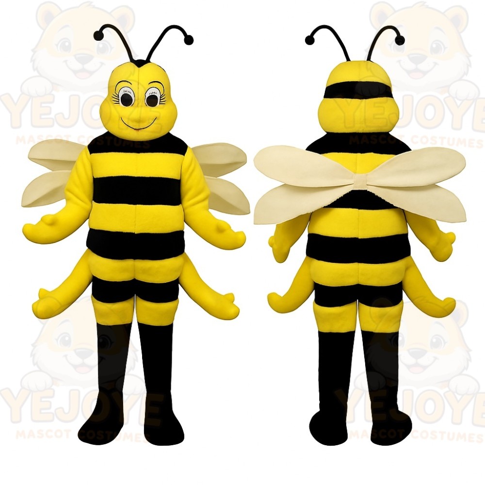 Yellow Bee Mascot Costume