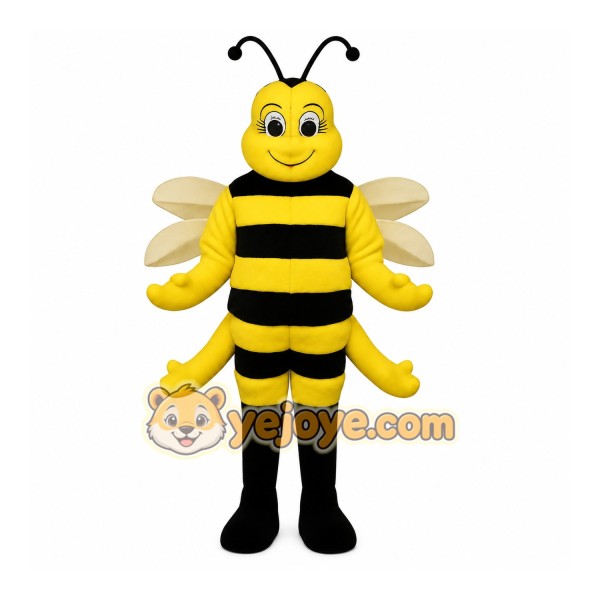 Yellow Bee Mascot Costume
